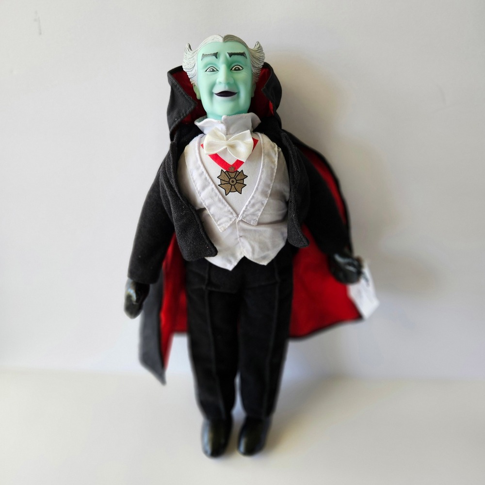 Vtg The Munsters GRANDPA Toy Works 14in Plush Doll Figure with Tag